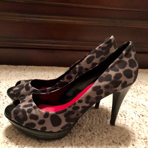 Mods Spana Platform Peep Toe Size 8 - Picture 4 of 5